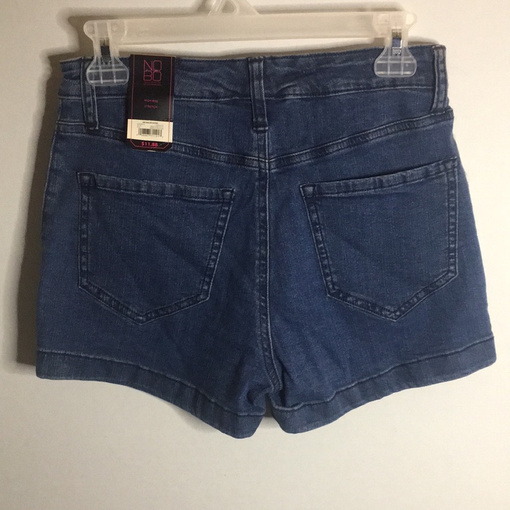 NO BOUNDRIES HIGH RISE SAILOR SHORTS SIZE 7 - Picture 2 of 4